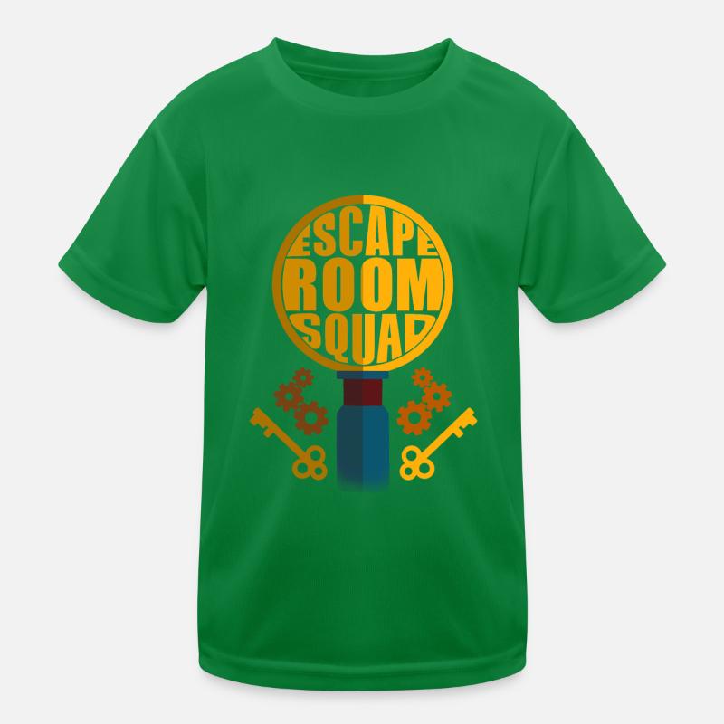 Clé de l’escouade de la salle d’évasion Correspondant à la salle d’évasion T-shirt sport Enfant