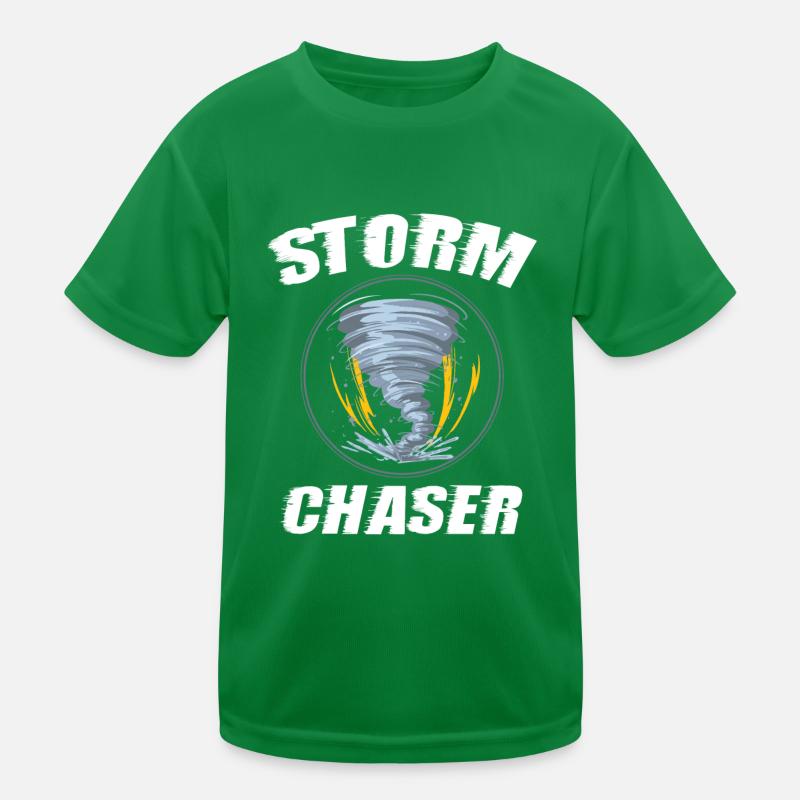 Storm Chaser, Twister Wind, Kids Functional T-Shirt