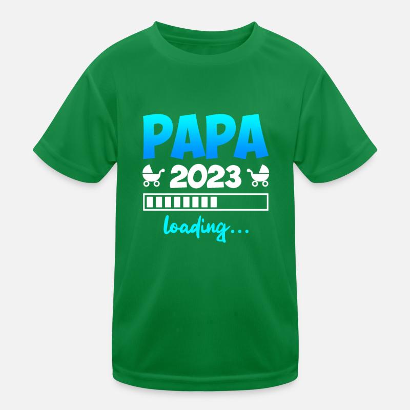 Papa 2023 Kinder Funktions-T-Shirt