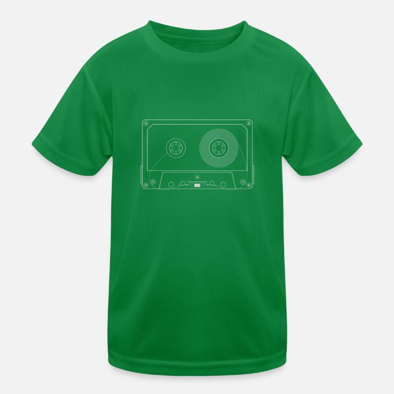 Cassette Tape Components Kids Functional T-Shirt
