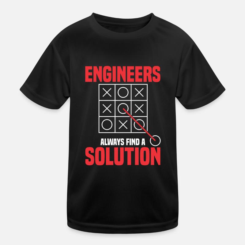 Les ingénieurs trouvent toujours une solution d’ingénierie Appar T-shirt sport Enfant