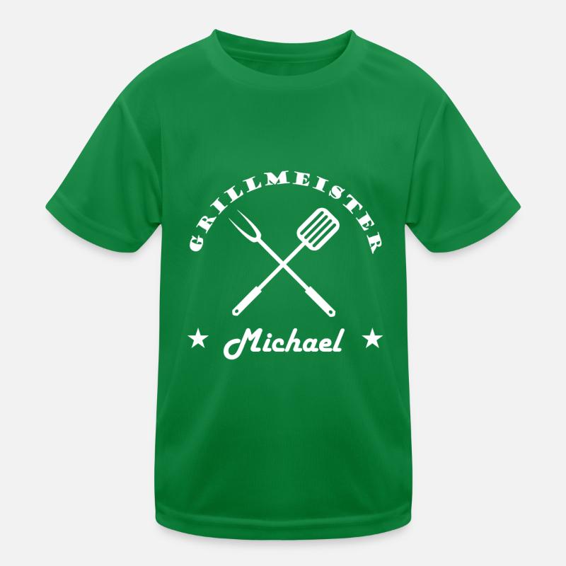 Grill Master Michael Kids Functional T-Shirt