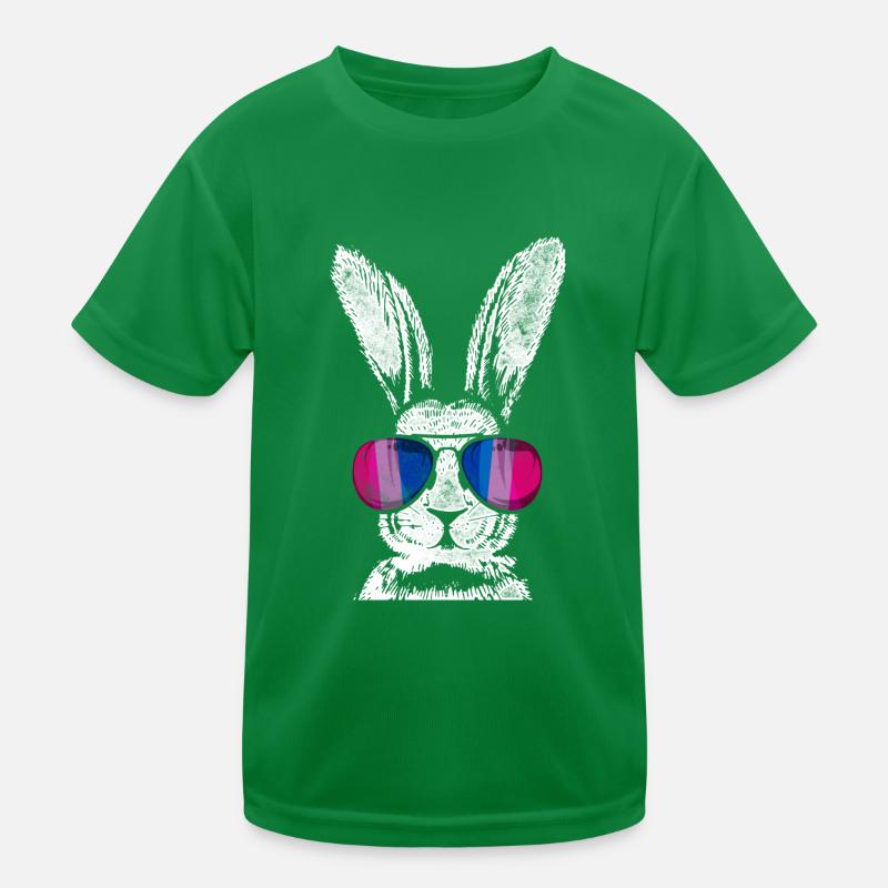 Bisexuel Bi Pride Flag Rabbit T-shirt sport Enfant