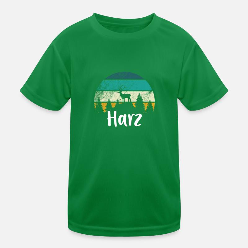 Harz Kinder Funktions-T-Shirt