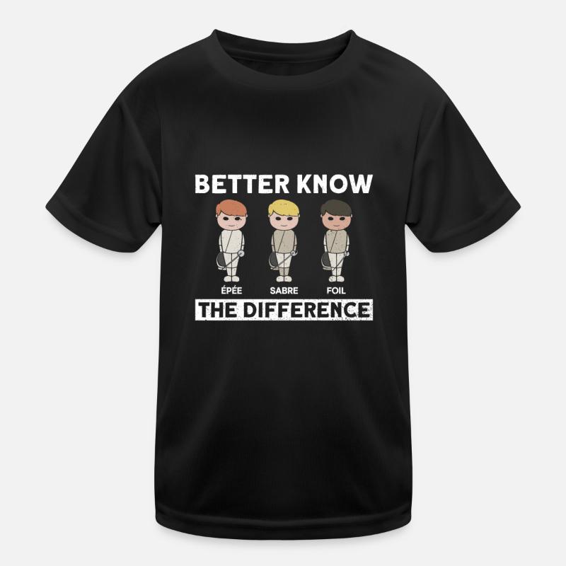 Différence Escrimeur Floret T-shirt sport Enfant