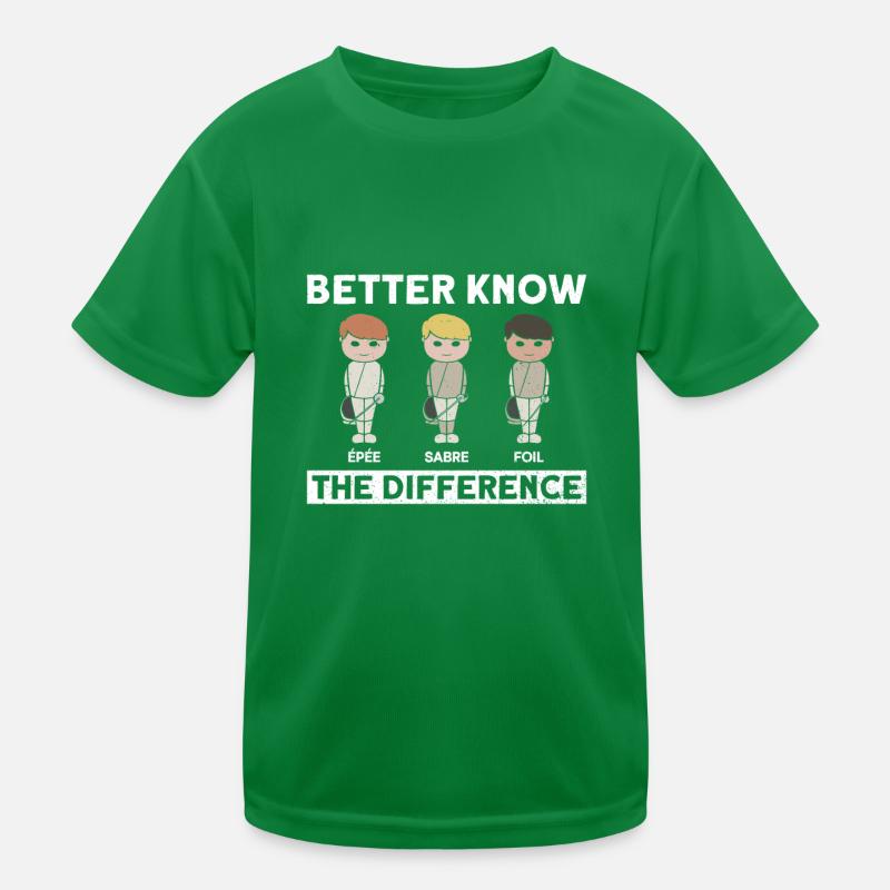 Différence Escrimeur Floret T-shirt sport Enfant