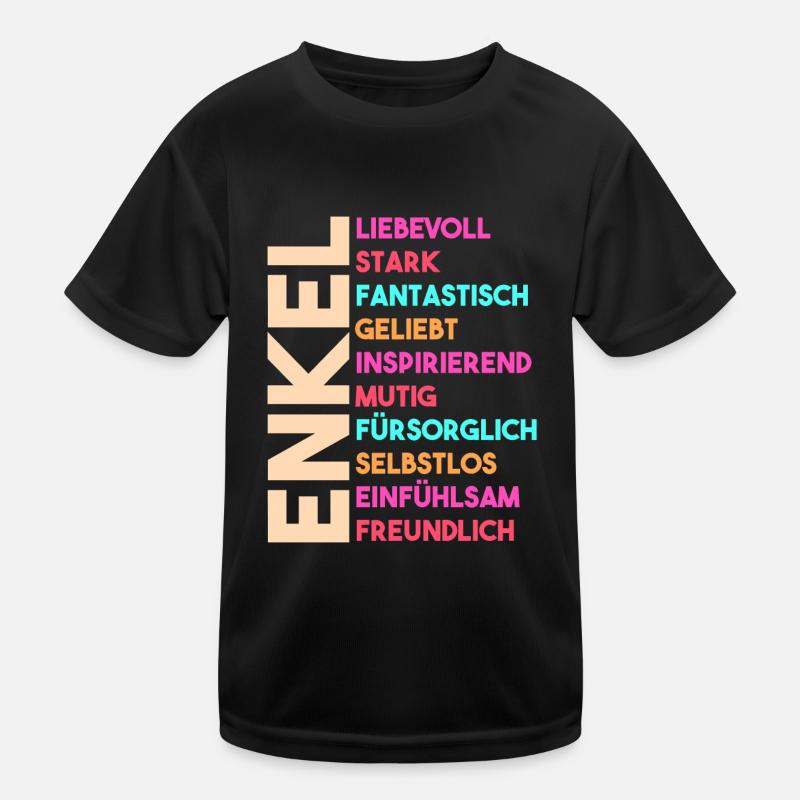 Enkel Kinder Funktions-T-Shirt