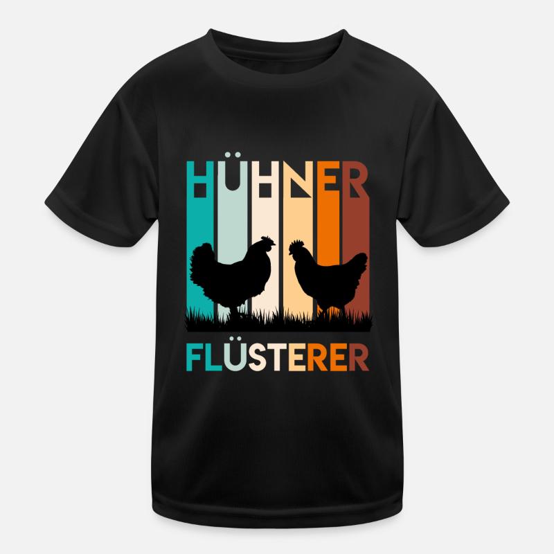 Hühner Flüsterer Hühner Besitzer Huhn Kinder Funktions-T-Shirt