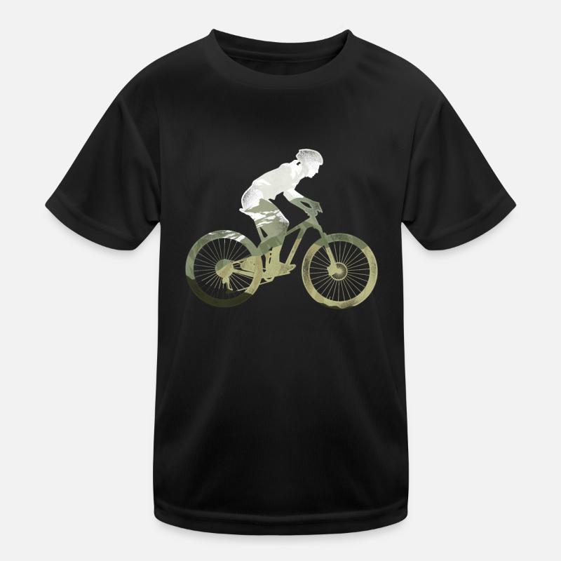 Enduro VTT VTT Équitation T-shirt sport Enfant