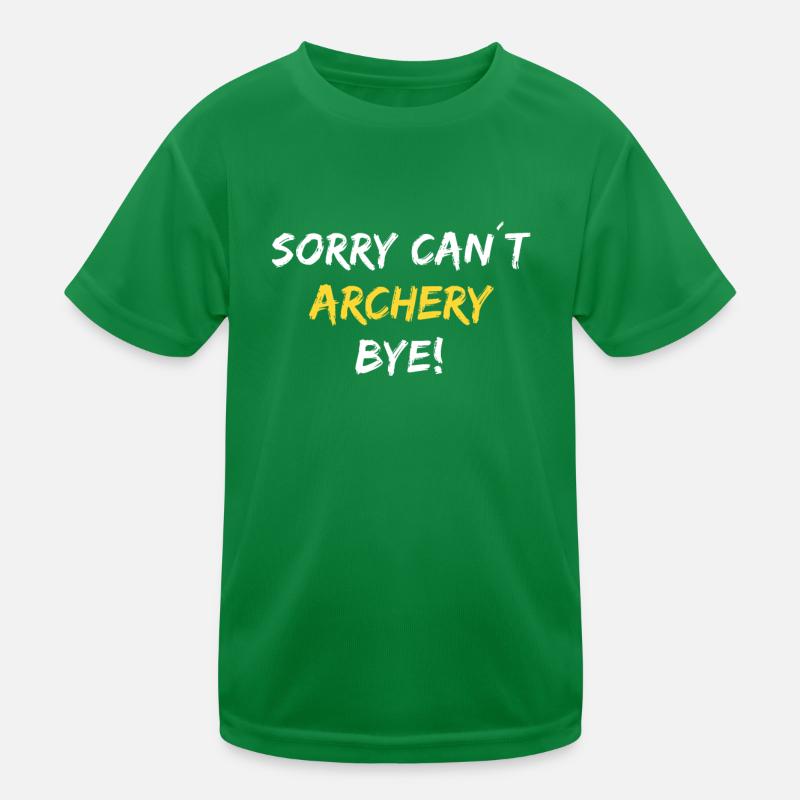 Archer Archery Arrow Archery Archery Kids Functional T-Shirt