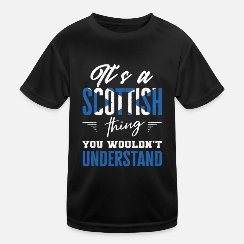 Scottish, Scottish Heritage, Écosse T-shirt sport Enfant