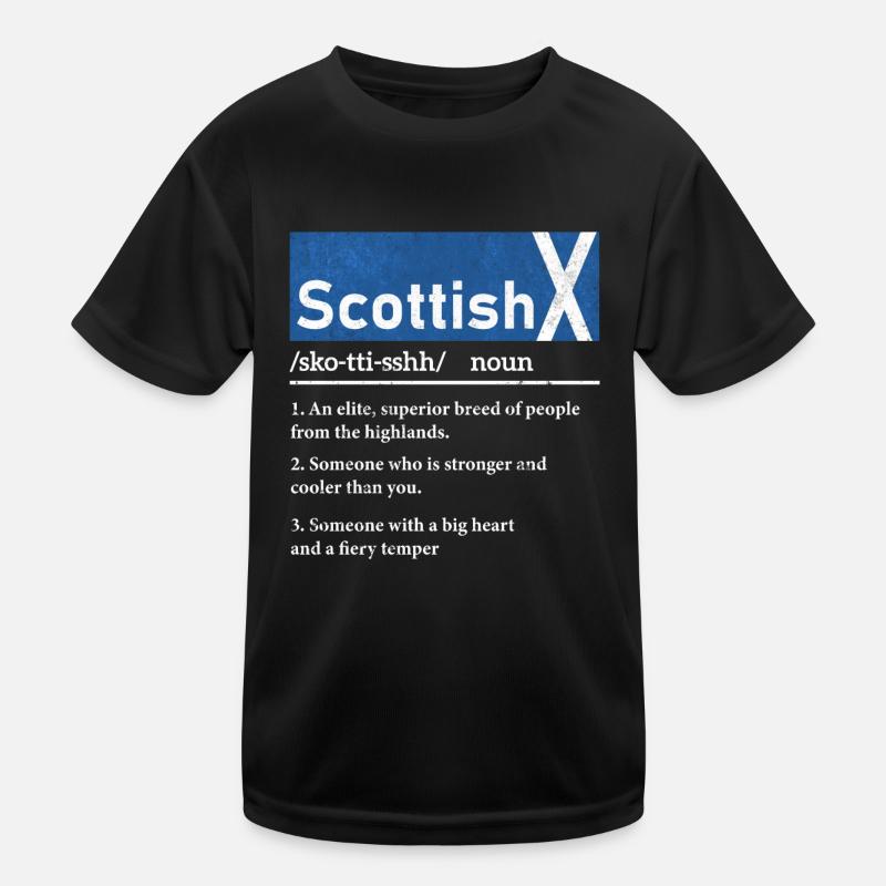 Scottish, Scottish Heritage, Écosse T-shirt sport Enfant