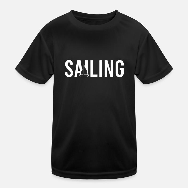 Sailing sailing Kids Functional T-Shirt