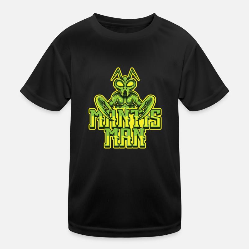 Gottesanbeterin Kinder Funktions-T-Shirt