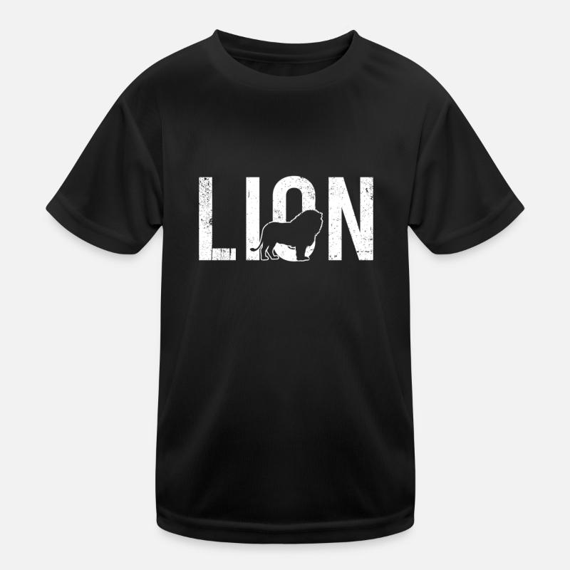 Löwe lion Kinder Funktions-T-Shirt