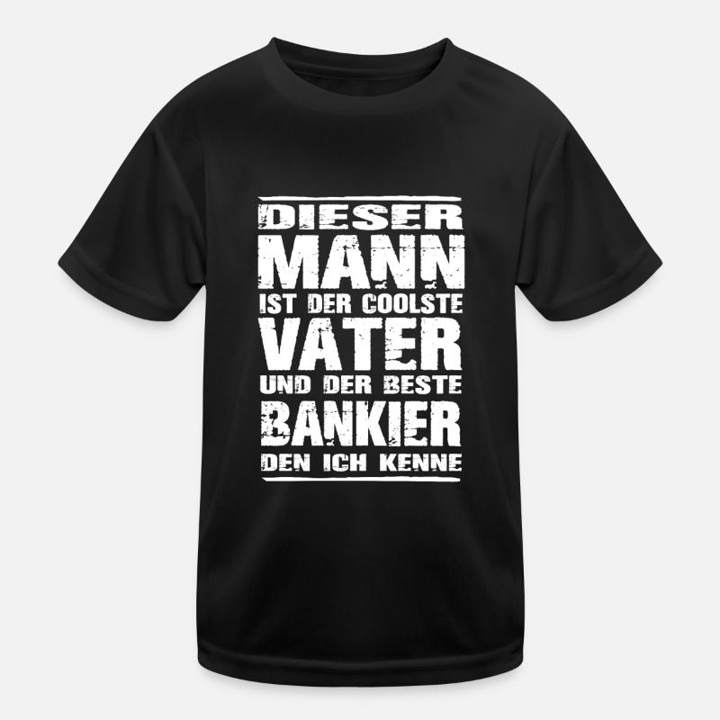 Bankier Kinder Funktions-T-Shirt