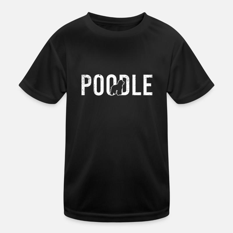 Caniche caniche T-shirt sport Enfant