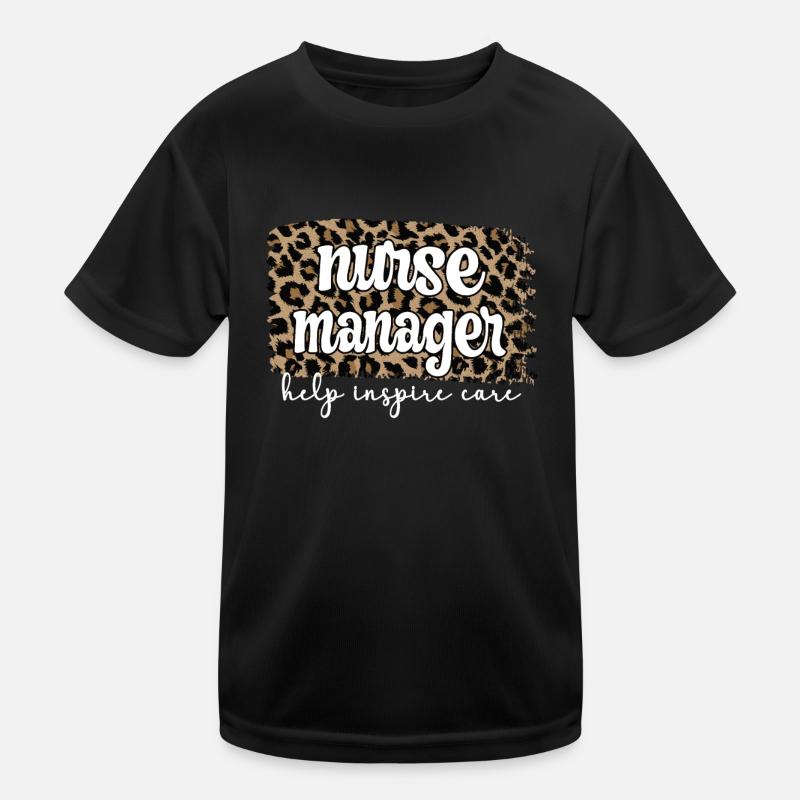 Oberschwester Krankenschwester Manager Geschenk Kinder Funktions-T-Shirt