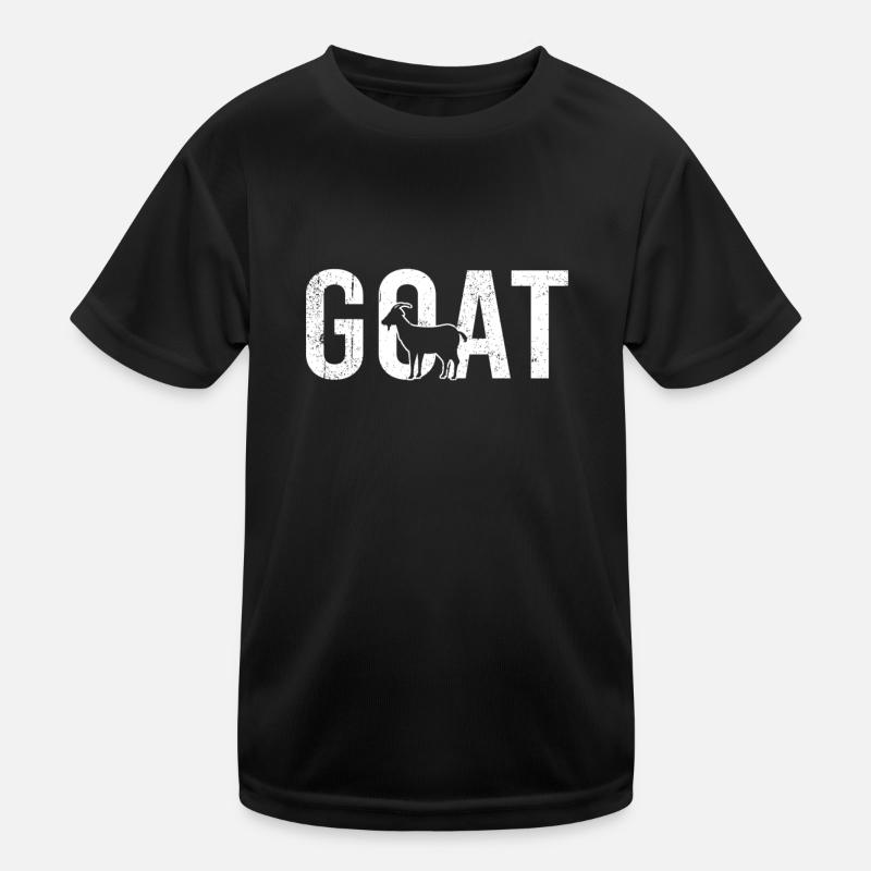 Ziege Goat Kinder Funktions-T-Shirt