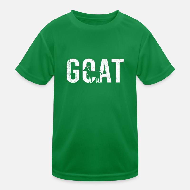 Ziege Goat Kinder Funktions-T-Shirt