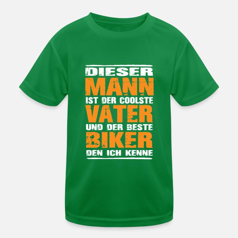 Biker Kinder Funktions-T-Shirt