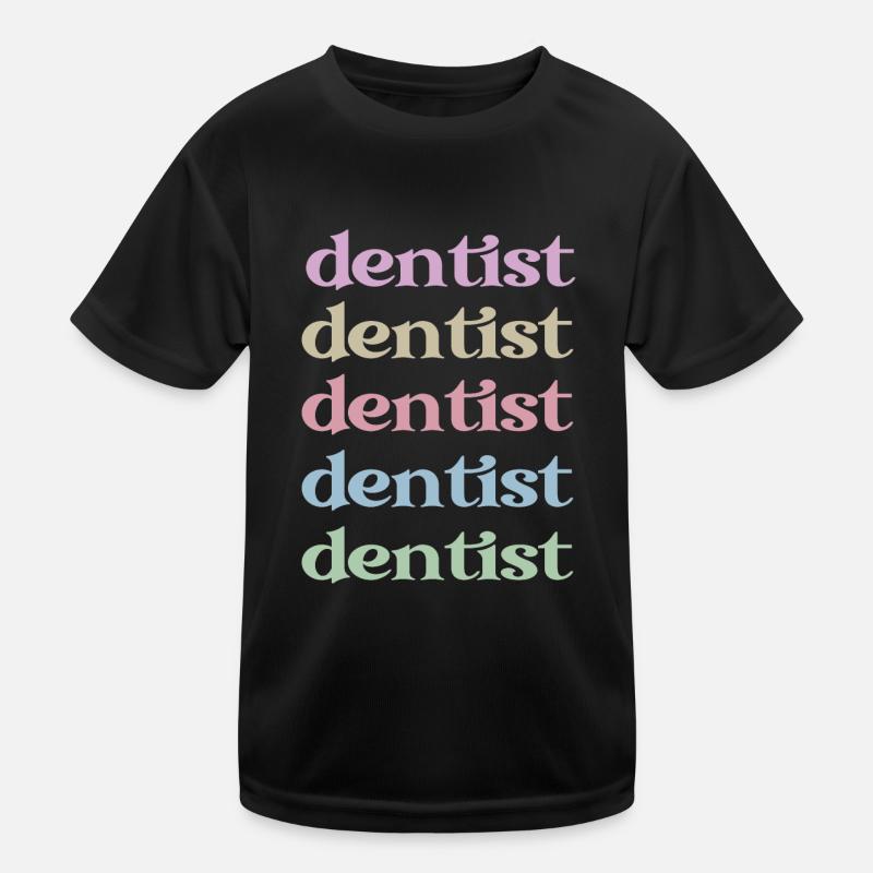 Dentiste Cadeau Dentiste Dentiste T-shirt sport Enfant