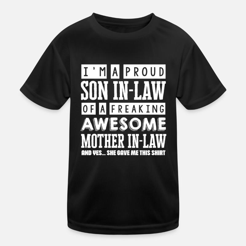 Gendre de la belle-mère T-shirt sport Enfant