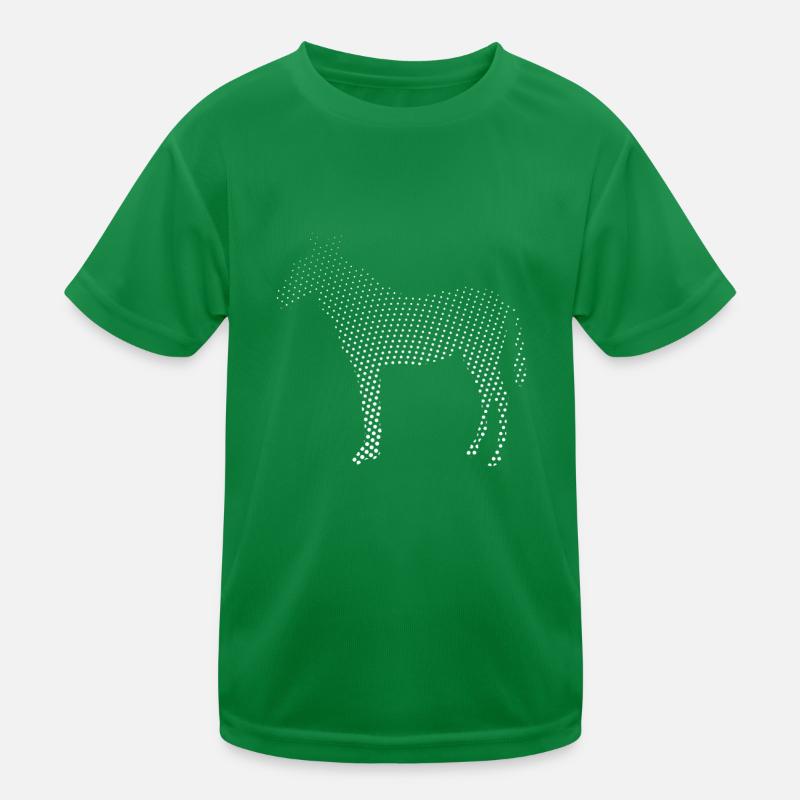 Zebra Kinder Funktions-T-Shirt