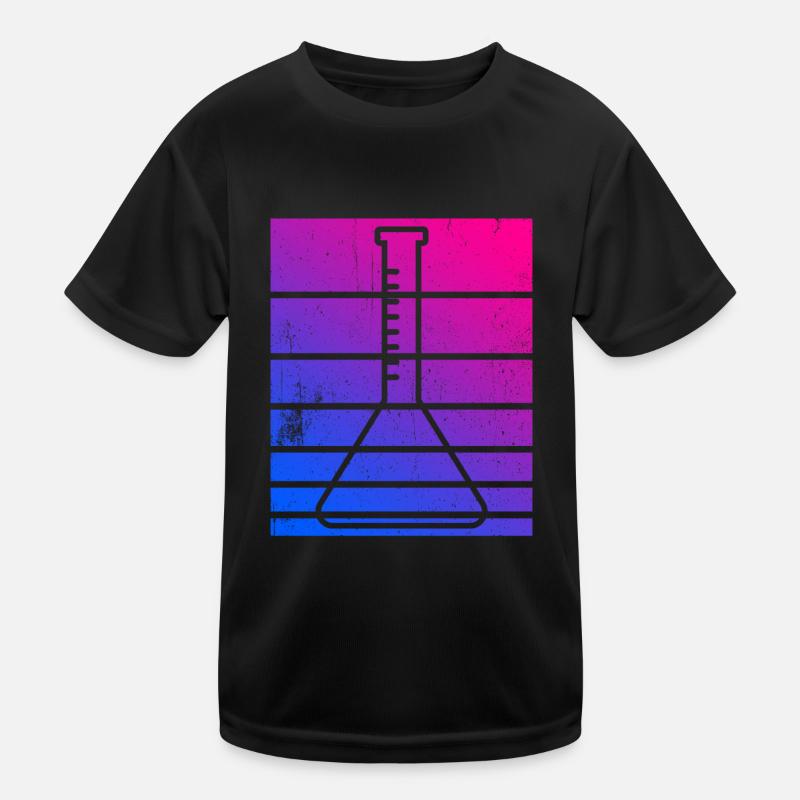 Professeur de chimie rétro-chimique T-shirt sport Enfant