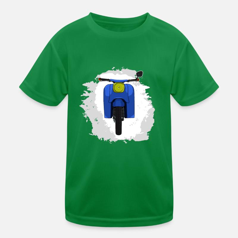 Schwalbe KR51 / Schwalbenfahrer / Ostalgie / Mofa Kids Functional T-Shirt