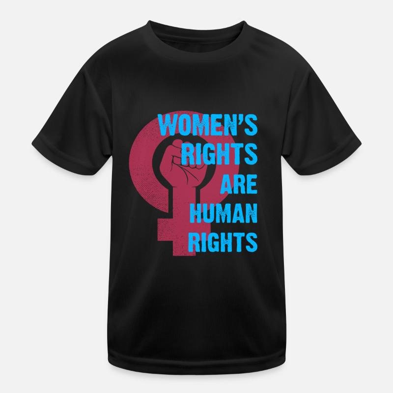 Women’s Rights Human Rights Kids Functional T-Shirt