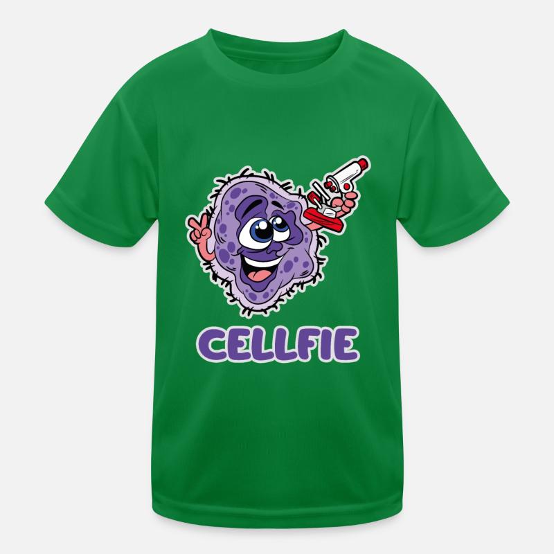 Cellfie Kinder Funktions-T-Shirt