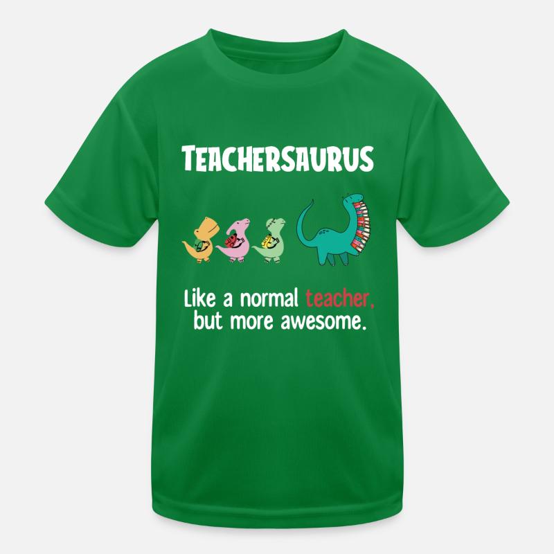 Lehrersaurus, Lehrer Kinder Funktions-T-Shirt
