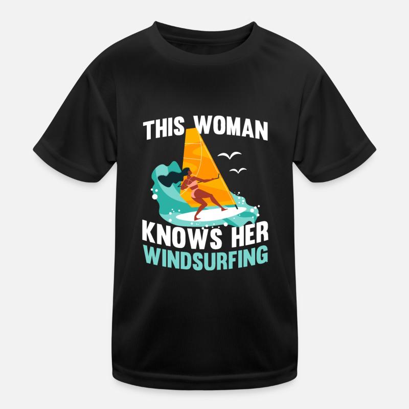 Planche à voile Windsurfen T-shirt sport Enfant