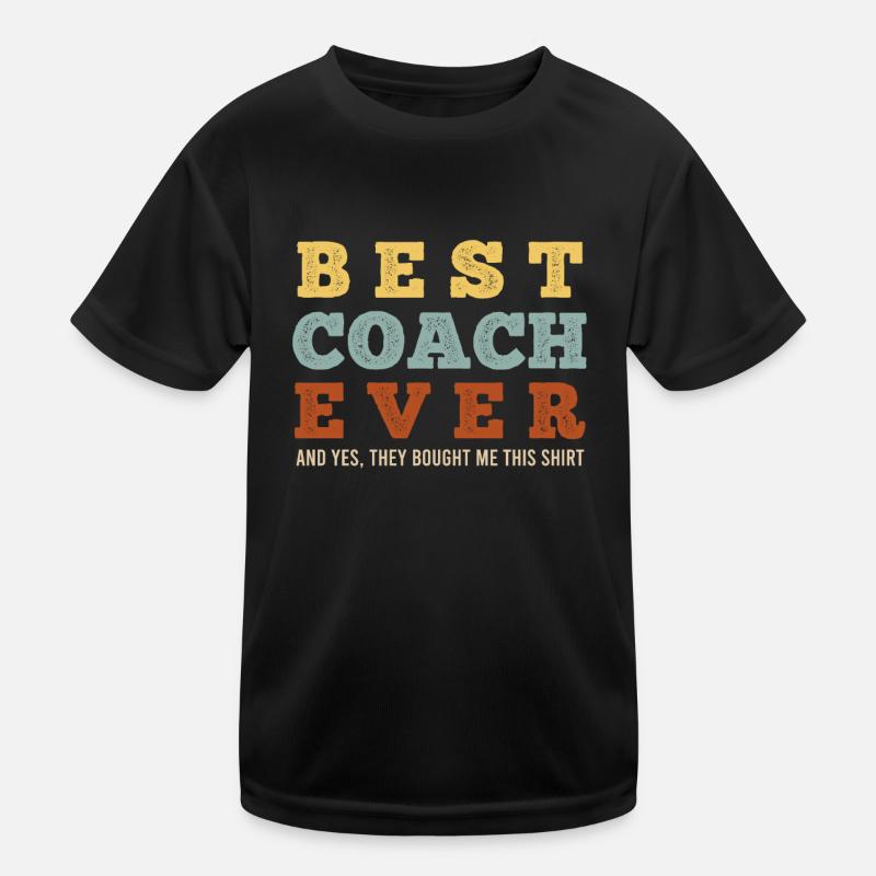 Lacrosse Coach Best Lacrosse Coach Ever Kinder Funktions-T-Shirt