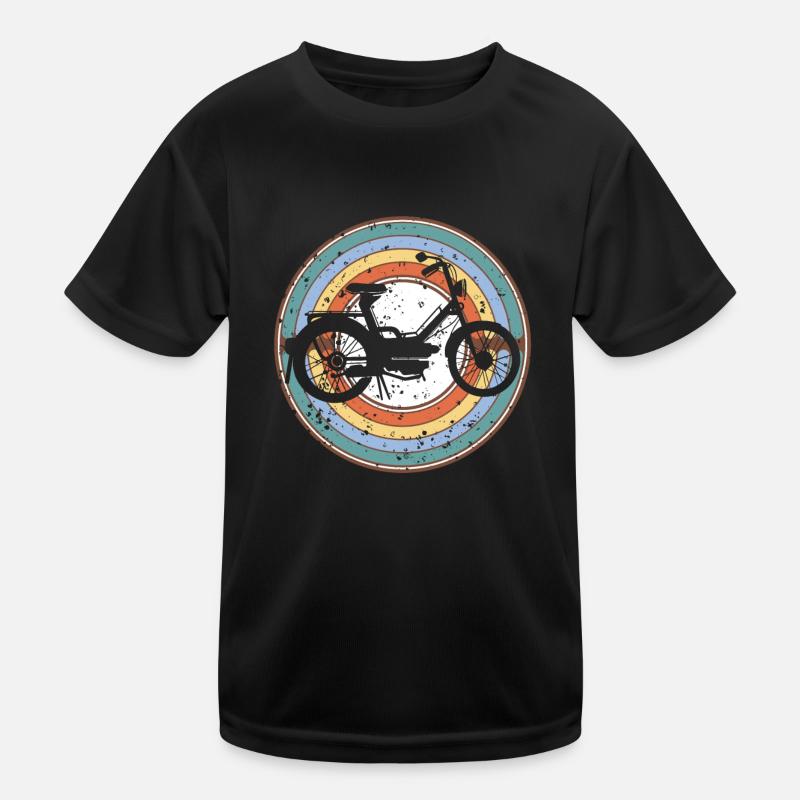 Cyclomoteur rétro T-shirt sport Enfant