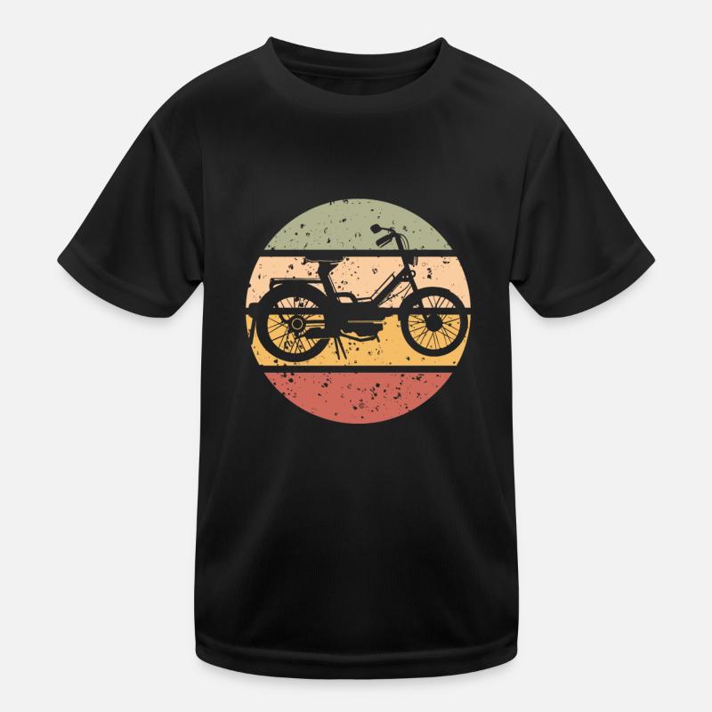 Cyclomoteur Cyclomoteur Cyclomoteur Rider T-shirt sport Enfant