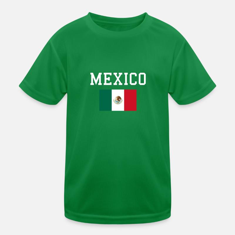 Mexique Drapeau Mexicain Cadeau T-shirt sport Enfant