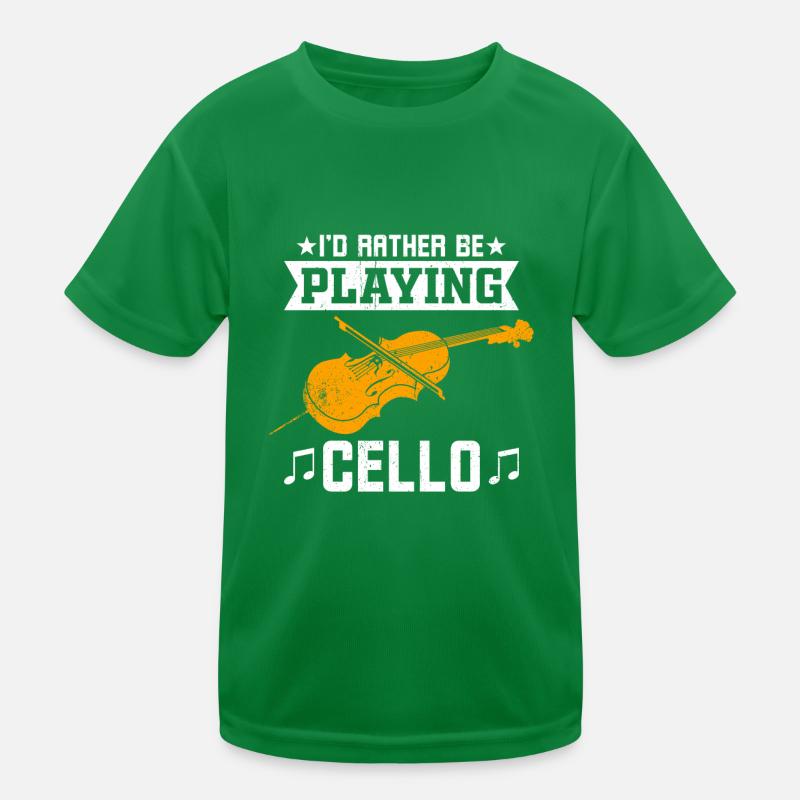 Je préfère jouer du violoncelle T-shirt sport Enfant