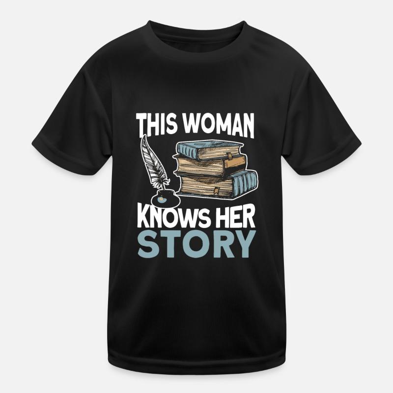 Writer Author Kids Functional T-Shirt