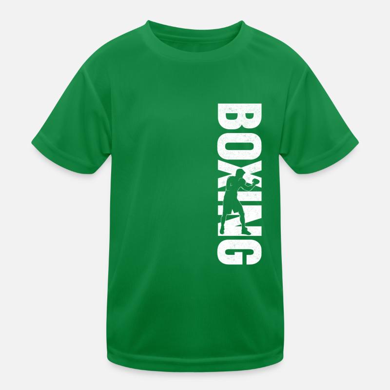 Boxing Vintage Boxing Kids Functional T-Shirt