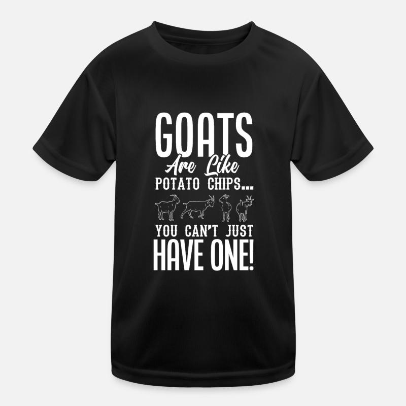 Chèvre Chèvre Chèvres T-shirt sport Enfant