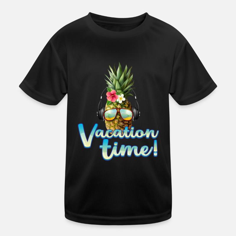 Temps de vacances - Temps de vacances - Ananas T-shirt sport Enfant