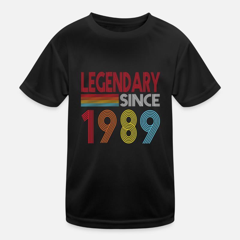 Legendär seit 1989 Kinder Funktions-T-Shirt