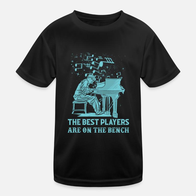 Let That Slide Bro Pianiste de piano T-shirt sport Enfant
