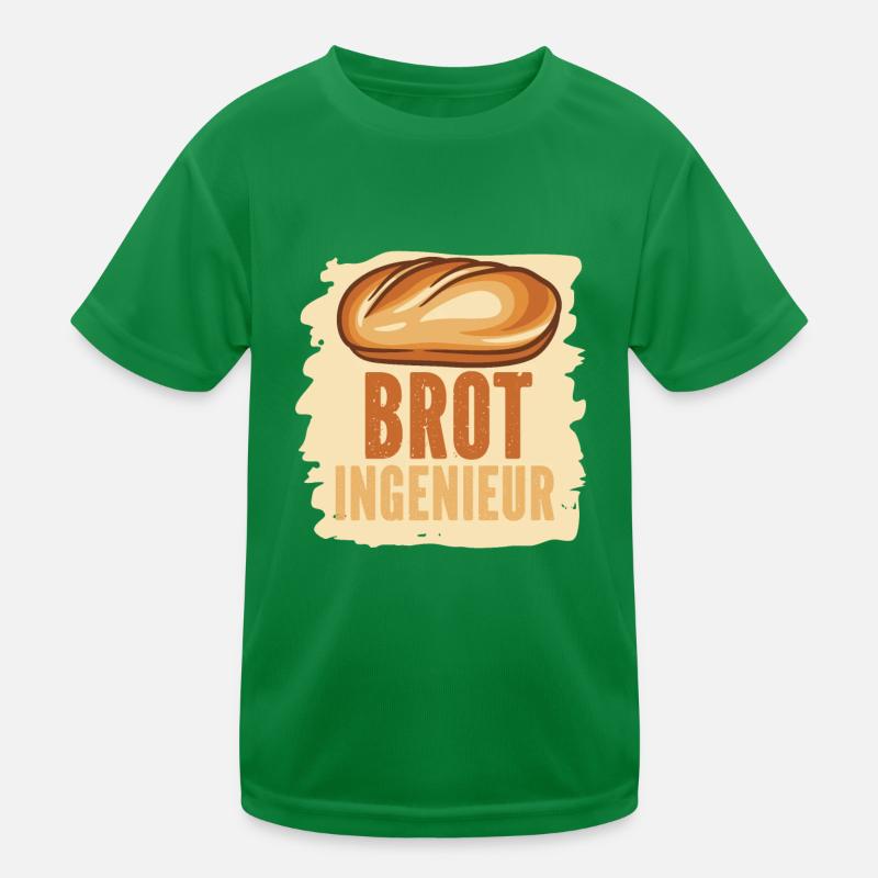 Bäcker Backen Konditor Kinder Funktions-T-Shirt