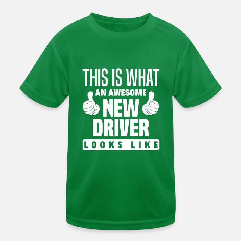 Driver's License Passed Gift Kids Functional T-Shirt