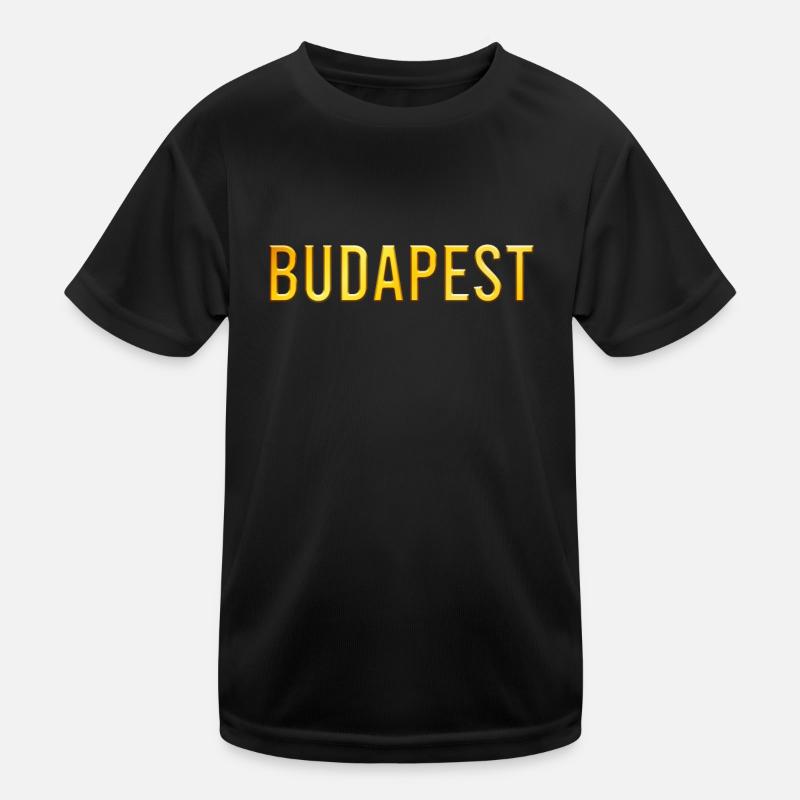 Budapest Kinder Funktions-T-Shirt