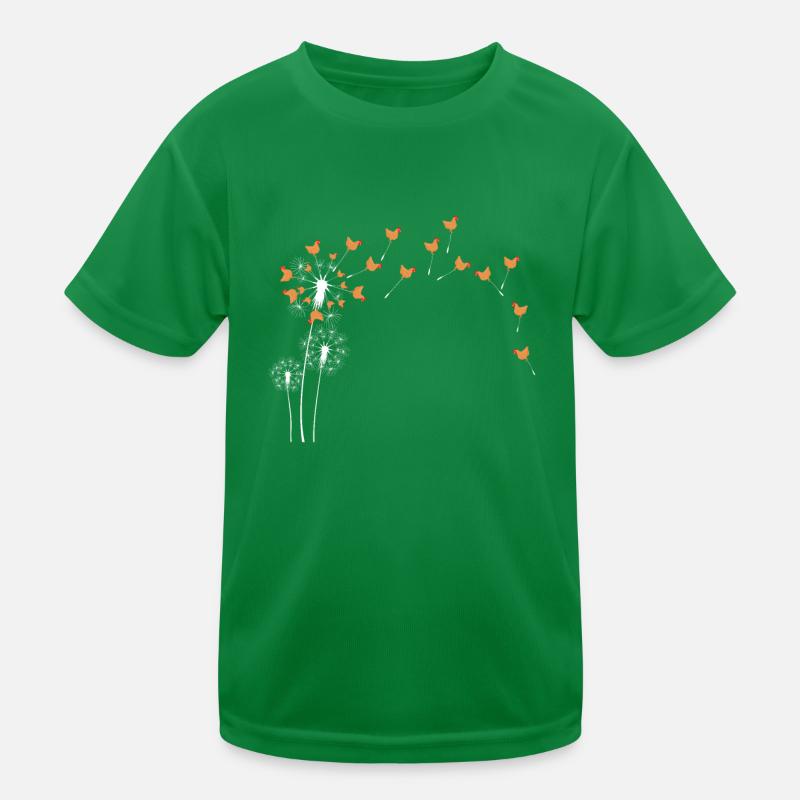 Fleur d’animal - Poulet de pissenlit T-shirt sport Enfant