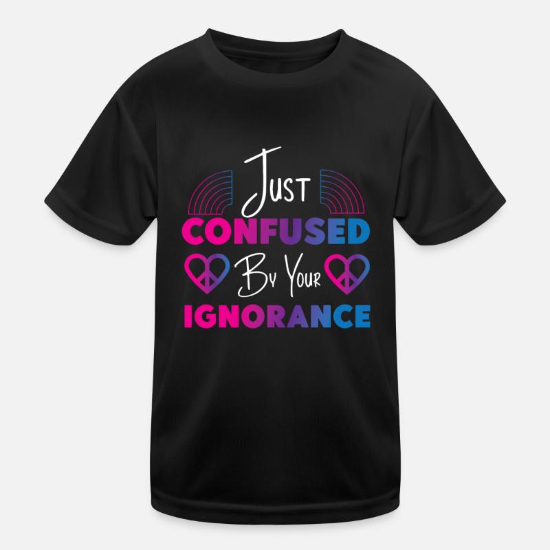 Bisexual Bi Pride Flag Just Kids Functional T-Shirt